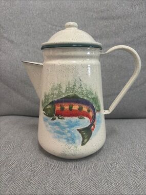 New 5 cup Salmon tea/coffee pot